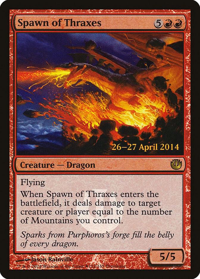Spawn of Thraxes 112 (Prerelease Cards)  - Foil | Good Games Adelaide SA