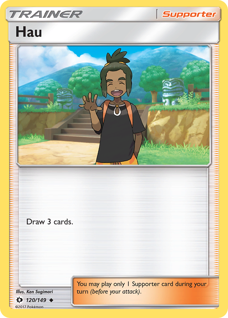 Hau (120/149) [Sun & Moon: Base Set] | Good Games Adelaide SA