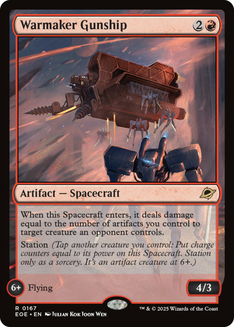 Warmaker Gunship [Edge of Eternities] | Good Games Adelaide SA