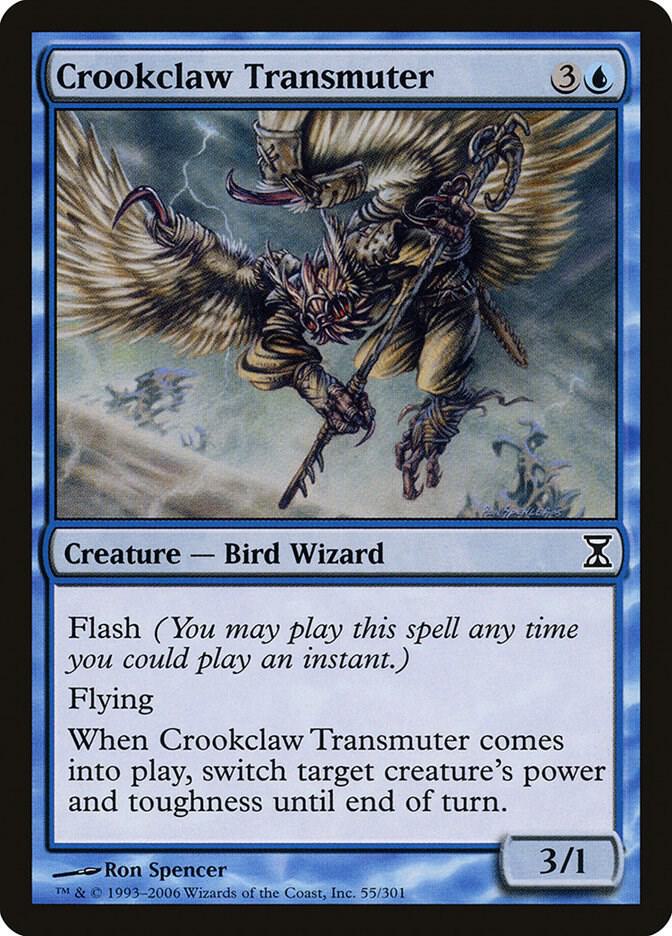 Crookclaw Transmuter 55 (Time Spiral)  - Foil | Good Games Adelaide SA