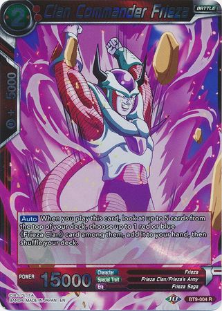Clan Commander Frieza [BT9-004] | Good Games Adelaide SA