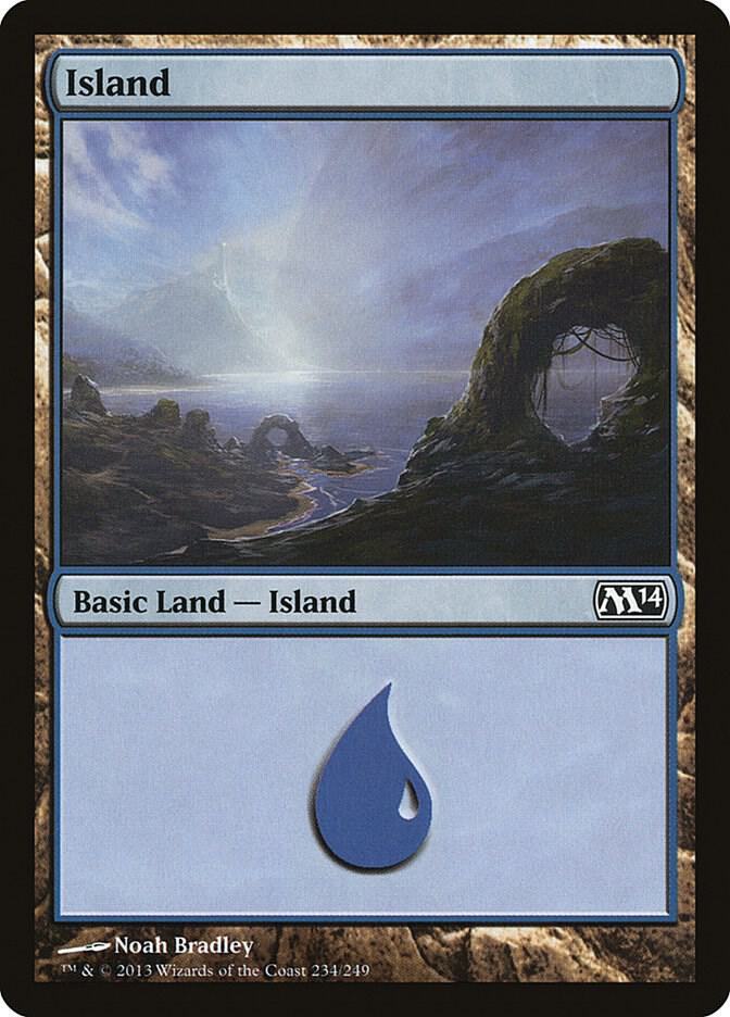 Island 234 (Magic 2014 (M14))  - Foil | Good Games Adelaide SA