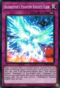 Raidraptor's Phantom Knights Claw [PHRA-EN069] Super Rare | Good Games Adelaide SA