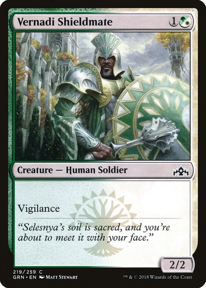 Vernadi Shieldmate 219 (Guilds of Ravnica)  | Good Games Adelaide SA