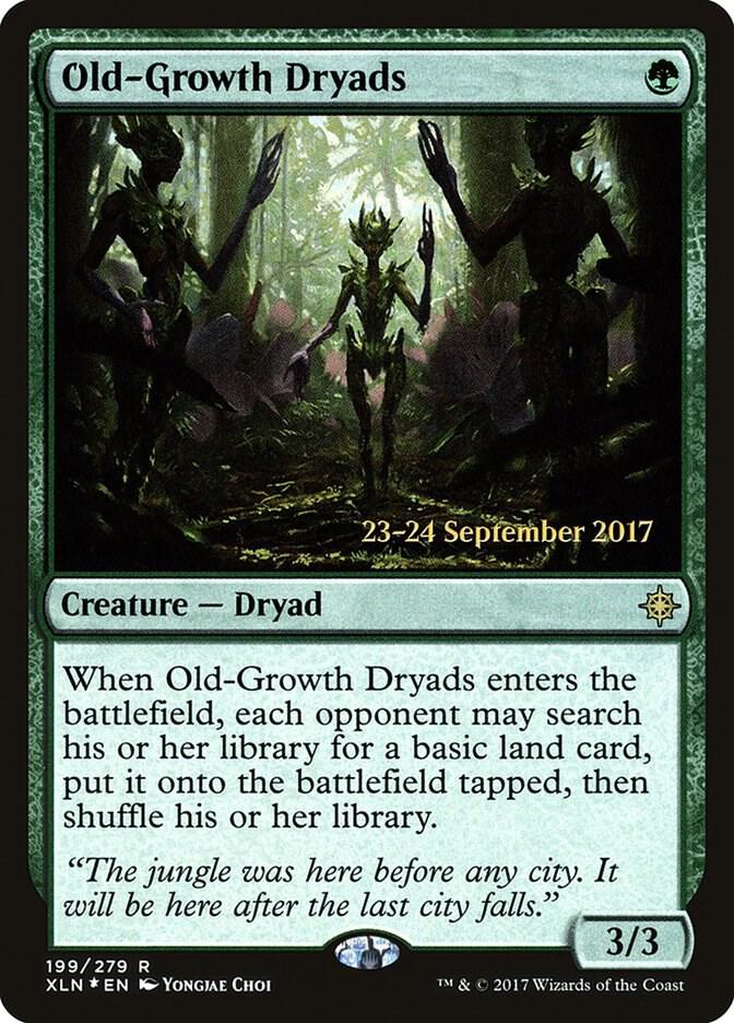Old Growth Dryads 199 (Prerelease Cards)  - Foil | Good Games Adelaide SA
