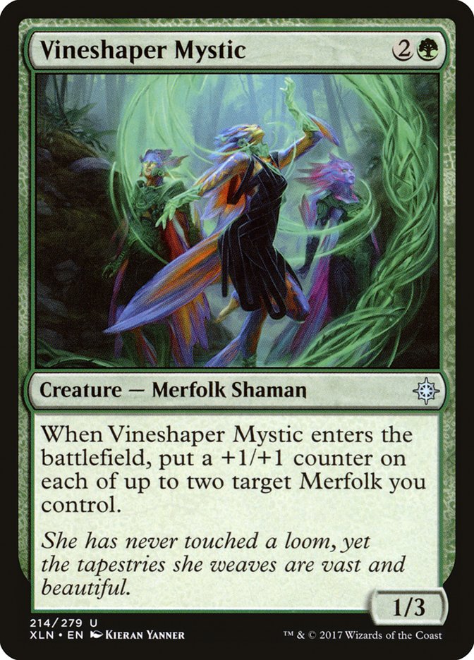Vineshaper Mystic 214 (Ixalan)  - Foil | Good Games Adelaide SA