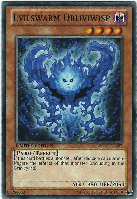 Evilswarm Obliviwisp [WGRT-EN057] Common | Good Games Adelaide SA