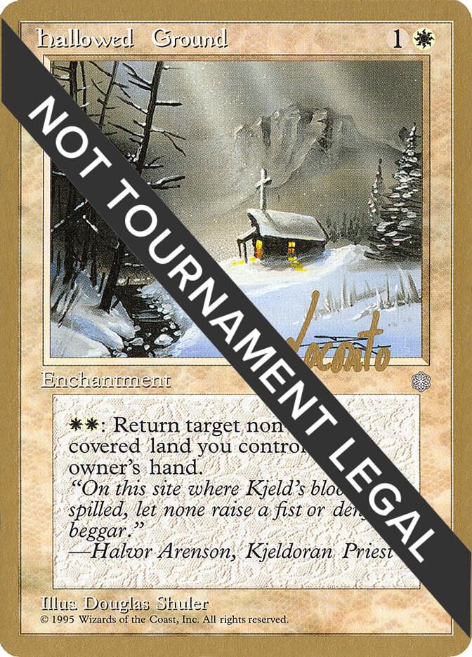 Hallowed Ground 1996 Michael Loconto ICE  (World Championship Decks)  | Good Games Adelaide SA