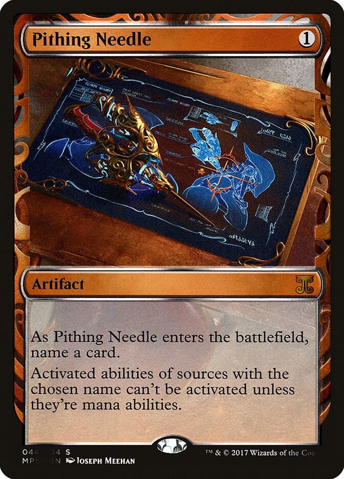 Pithing Needle 44 (Masterpiece Series: Kaladesh Inventions)  - Foil | Good Games Adelaide SA