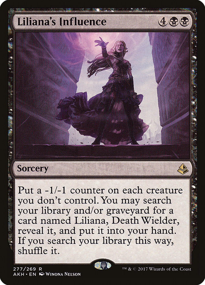 Liliana's Influence [Amonkhet] | Good Games Adelaide SA