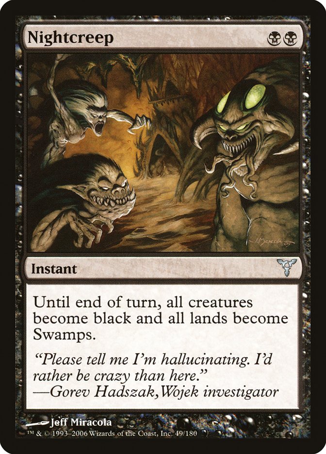 Nightcreep 49 (Dissension)  - Foil | Good Games Adelaide SA
