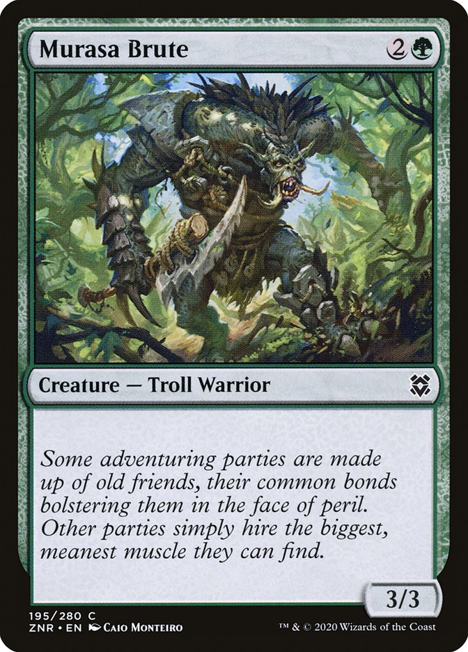 Murasa Brute 195/280 (Zendikar Rising)  | Good Games Adelaide SA