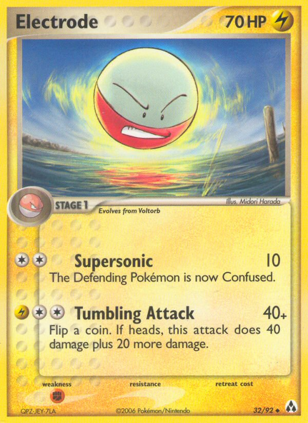 Electrode (32/92) [EX: Legend Maker] | Good Games Adelaide SA