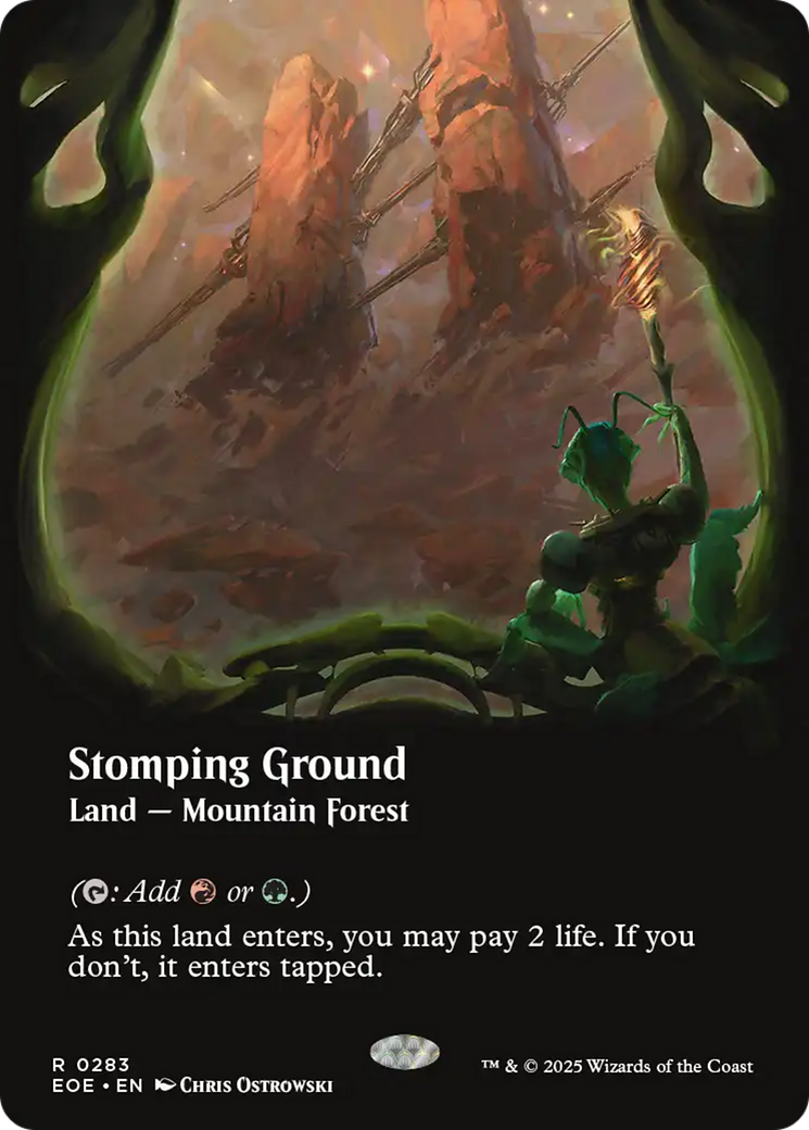 Stomping Ground (Borderless) [Edge of Eternities] | Good Games Adelaide SA