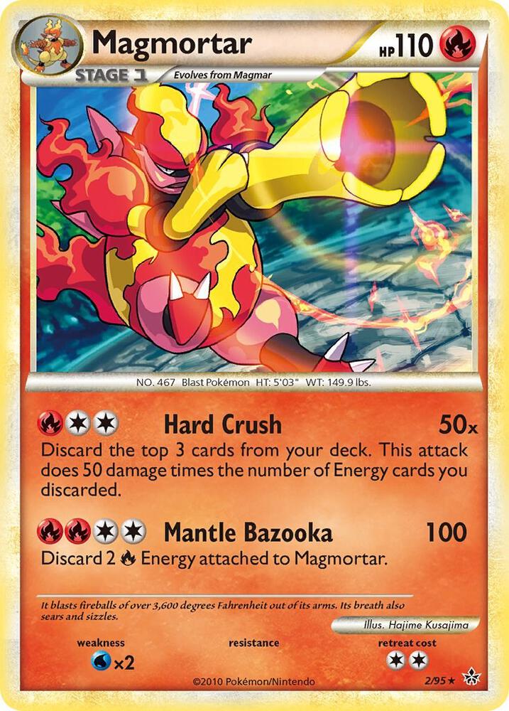 Magmortar 2/95 (Unleashed)  - Reverse Holofoil | Good Games Adelaide SA