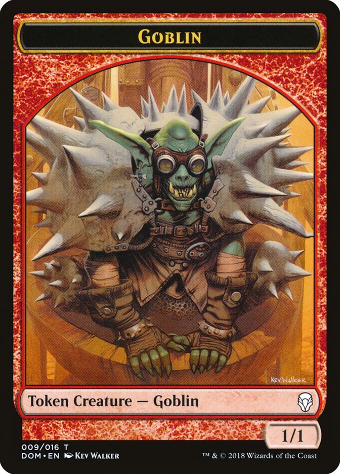 Goblin Token [Dominaria Tokens] | Good Games Adelaide SA
