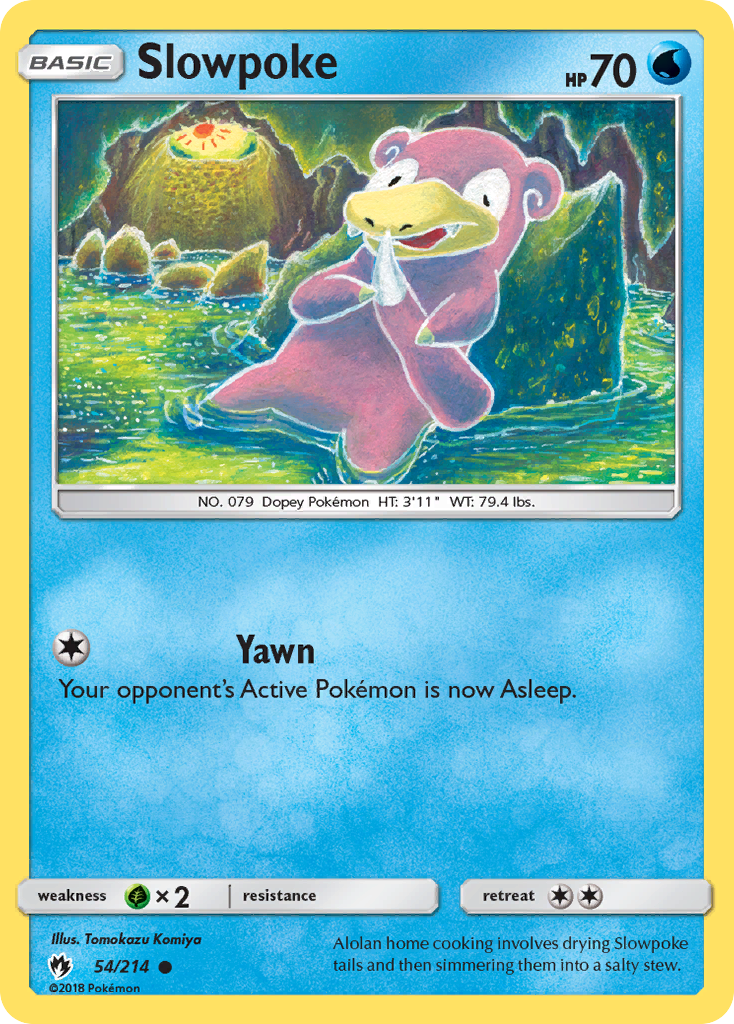 Slowpoke (54/214) [Sun & Moon: Lost Thunder] | Good Games Adelaide SA