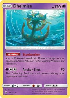 Dhelmise 59 145 SM Guardians Rising 059/145 (Deck Exclusives)  | Good Games Adelaide SA