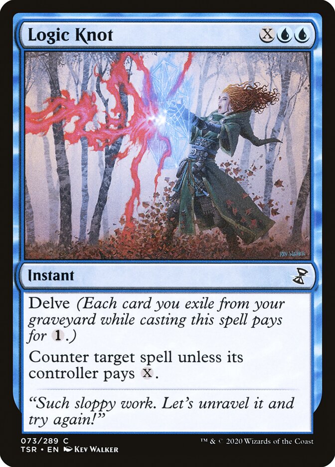 Logic Knot 73 (Time Spiral: Remastered)  - Foil | Good Games Adelaide SA