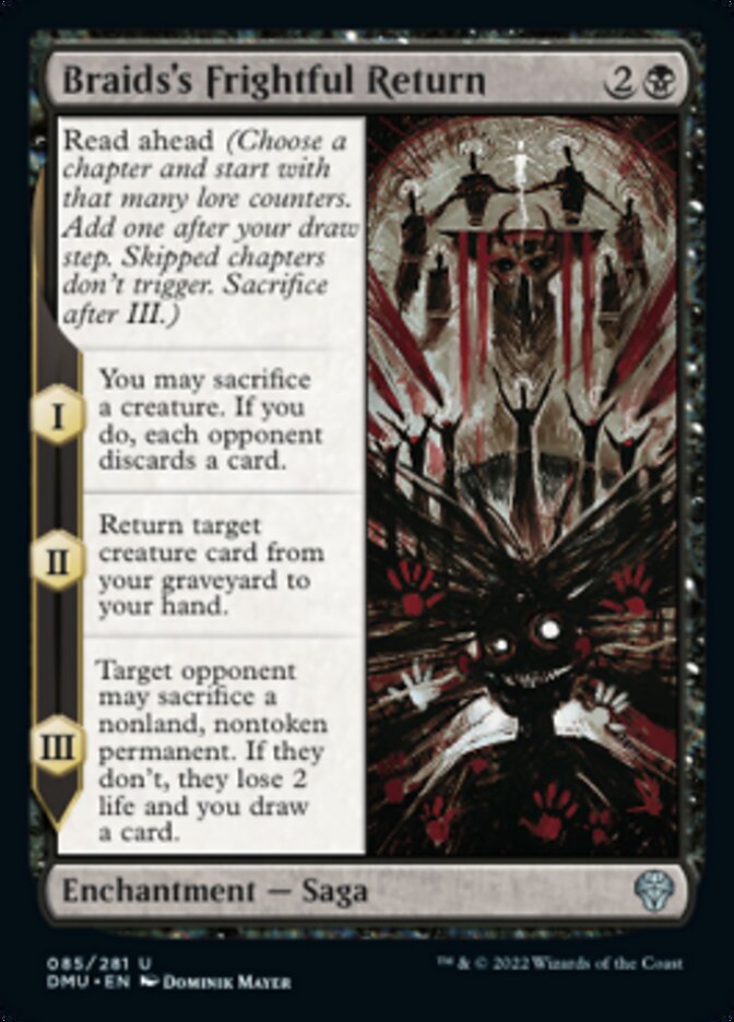 Braids's Frightful Return [Dominaria United] | Good Games Adelaide SA
