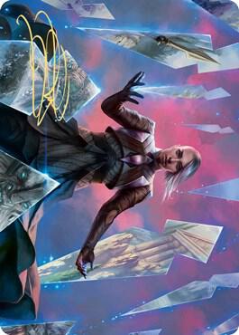 Behold the Multiverse Art Card Gold Stamped Signature 10 (Art Series: Kaldheim)  | Good Games Adelaide SA