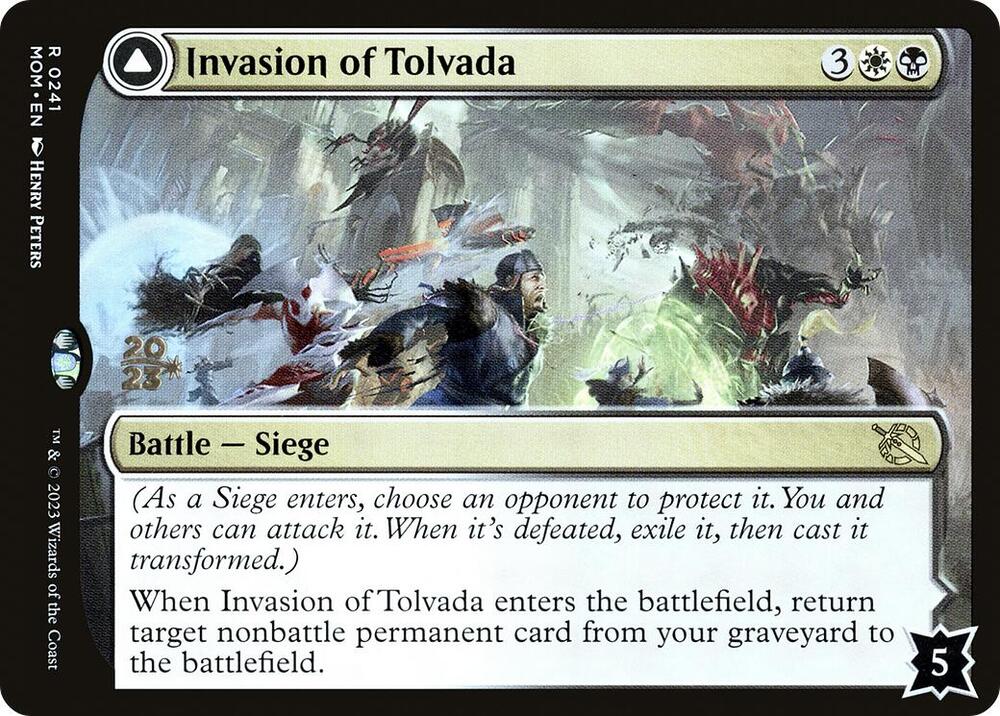 Invasion of Tolvada 241 (Prerelease Cards)  - Foil | Good Games Adelaide SA