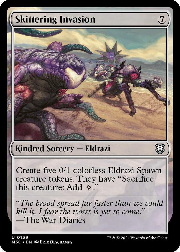 Skittering Invasion 159/411 (Commander: Modern Horizons 3)  - Ripple Foil | Good Games Adelaide SA