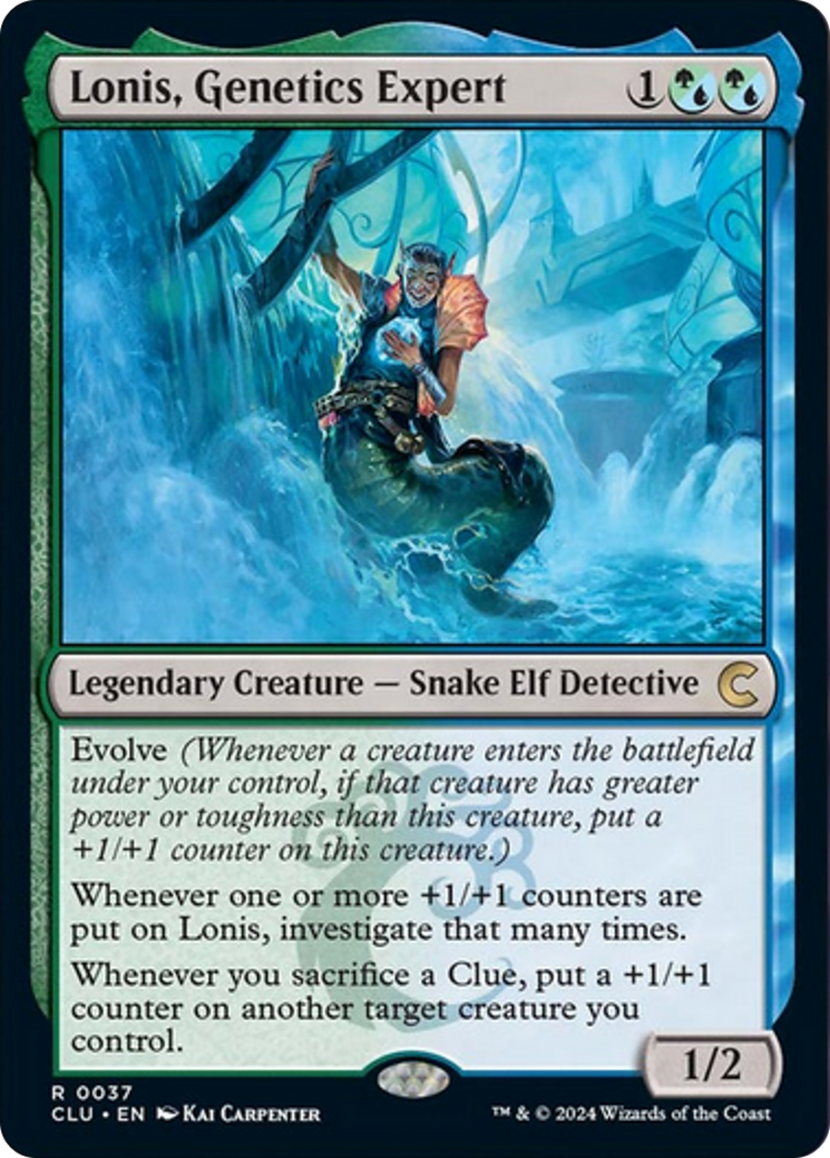 Lonis, Genetics Expert [Ravnica: Clue Edition] | Good Games Adelaide SA