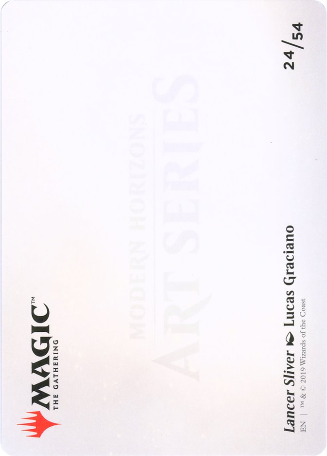 Lancer Sliver (Art Series) [Art Series: Modern Horizons] | Good Games Adelaide SA