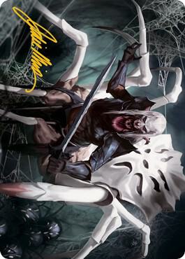 Drider Art Card Gold Stamped Signature 17 (Art Series: Adventures in the Forgotten Realms)  | Good Games Adelaide SA