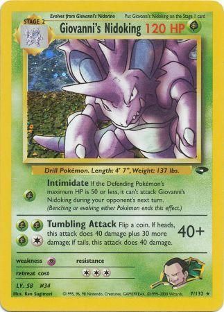 Giovanni's Nidoking (7/132) [Gym Challenge Unlimited] | Good Games Adelaide SA