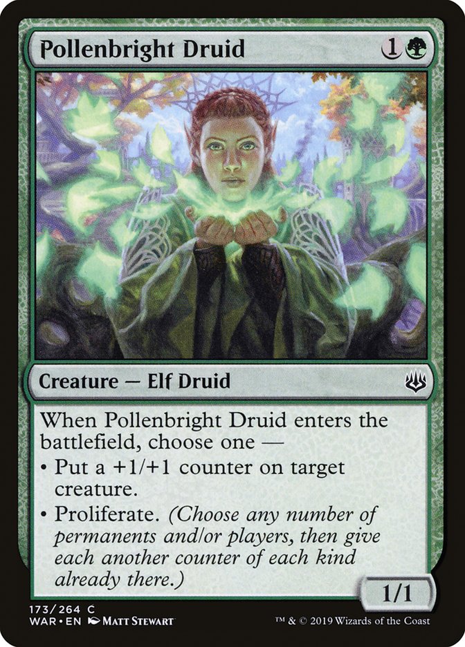 Pollenbright Druid [War of the Spark] | Good Games Adelaide SA