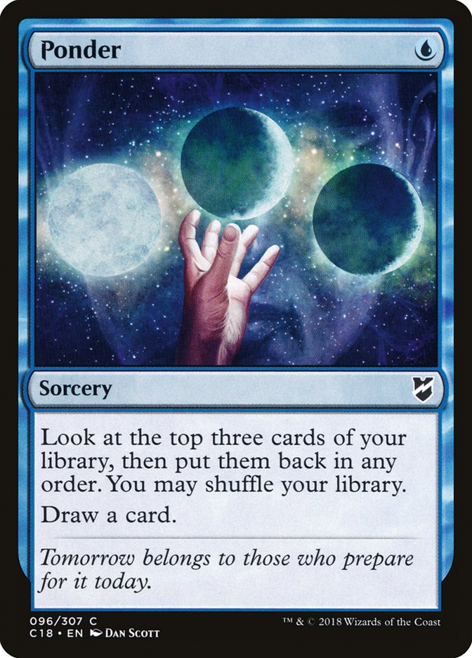 Ponder [Commander 2018] | Good Games Adelaide SA