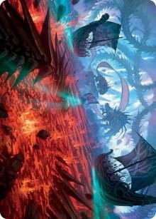 Invasion of Kaldheim Art Card 33 (Art Series: March of the Machine)  | Good Games Adelaide SA