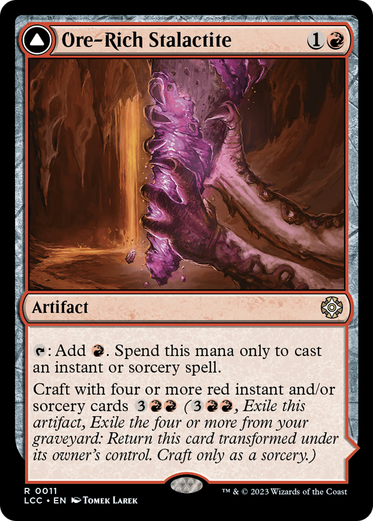 Ore-Rich Stalactite [The Lost Caverns of Ixalan Commander] | Good Games Adelaide SA