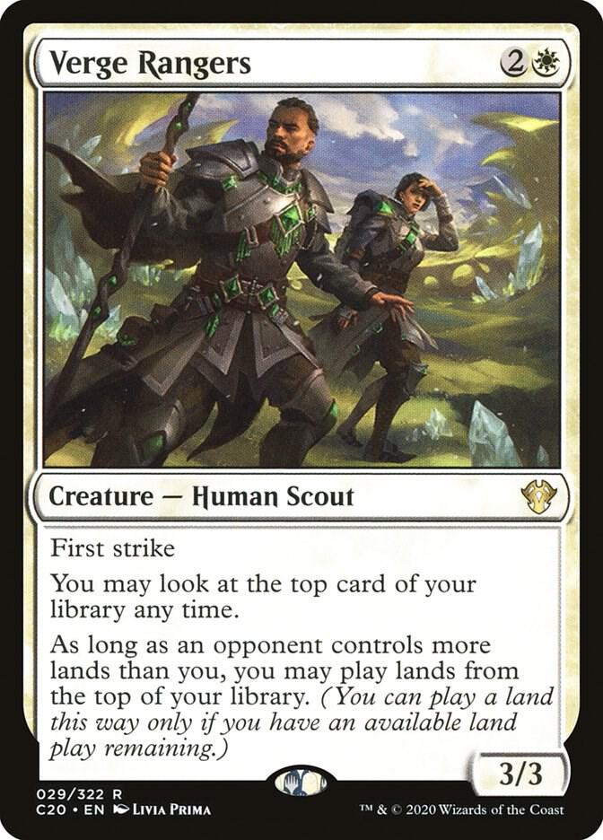 Verge Rangers 29 (Commander 2020)  | Good Games Adelaide SA
