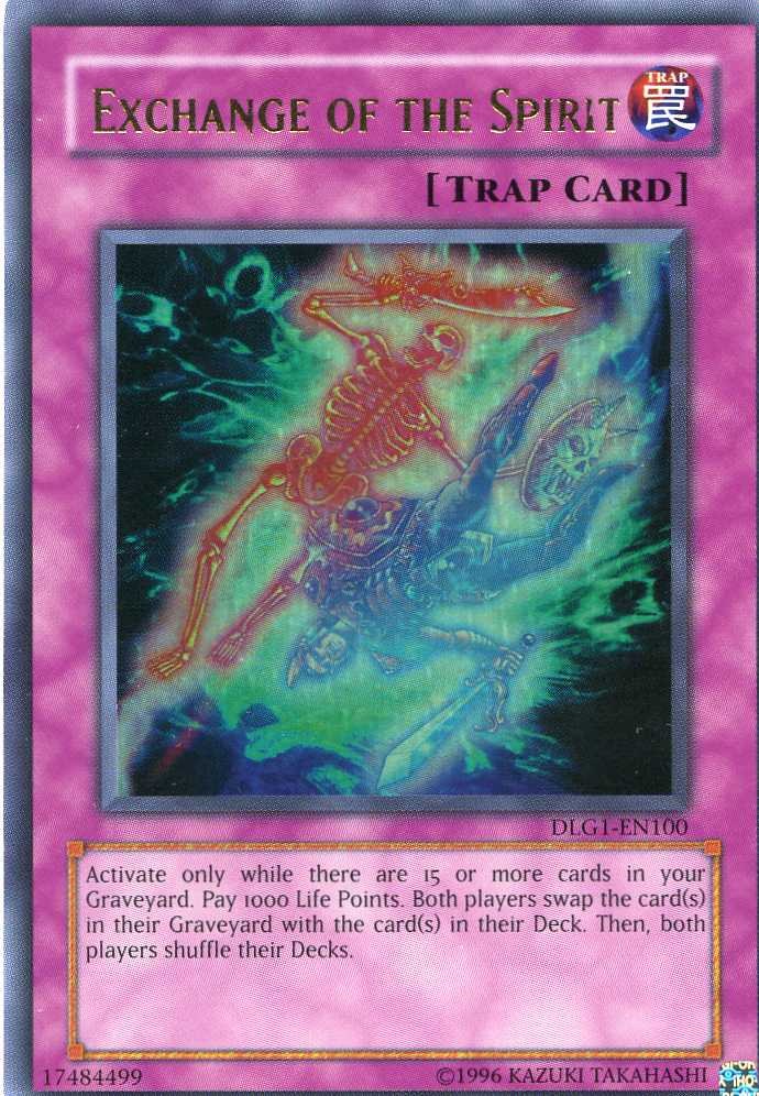 Exchange of the Spirit [DLG1-EN100] Ultra Rare | Good Games Adelaide SA