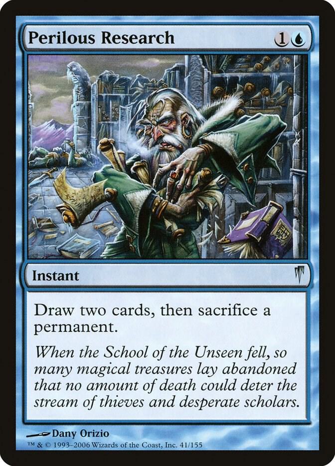 Perilous Research 41 (Coldsnap)  - Foil | Good Games Adelaide SA