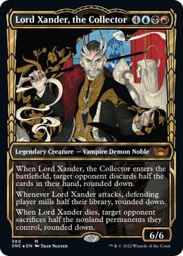 Lord Xander the Collector Gilded Foil 380 (Streets of New Capenna)  - Foil | Good Games Adelaide SA