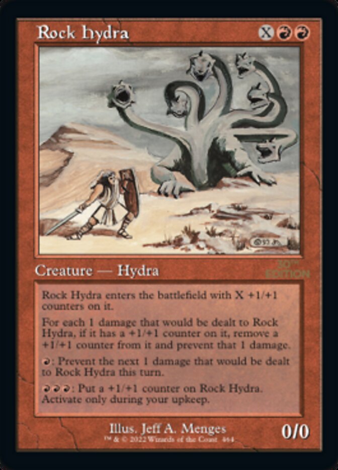 Rock Hydra (Retro) [30th Anniversary Edition] | Good Games Adelaide SA