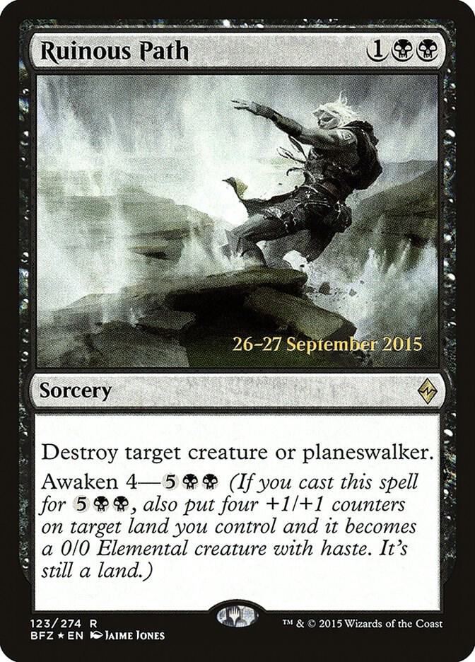 Ruinous Path 123 (Prerelease Cards)  - Foil | Good Games Adelaide SA
