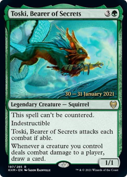 Toski Bearer of Secrets 197 (Prerelease Cards)  - Foil | Good Games Adelaide SA