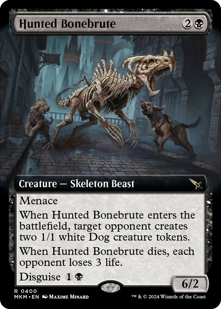 Hunted Bonebrute (Extended Art) [Murders at Karlov Manor] | Good Games Adelaide SA