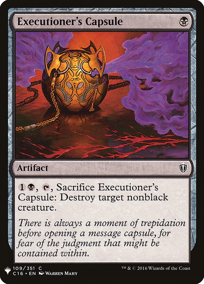 Executioner's Capsule [Mystery Booster] | Good Games Adelaide SA