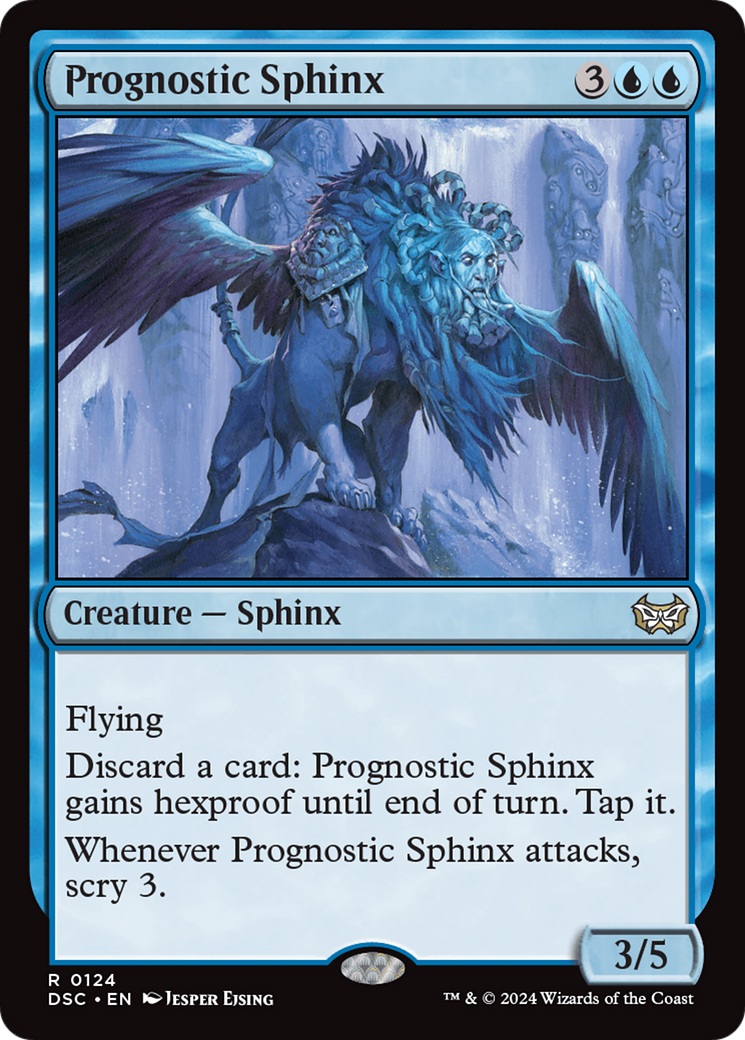 Prognostic Sphinx [Duskmourn: House of Horror Commander] | Good Games Adelaide SA