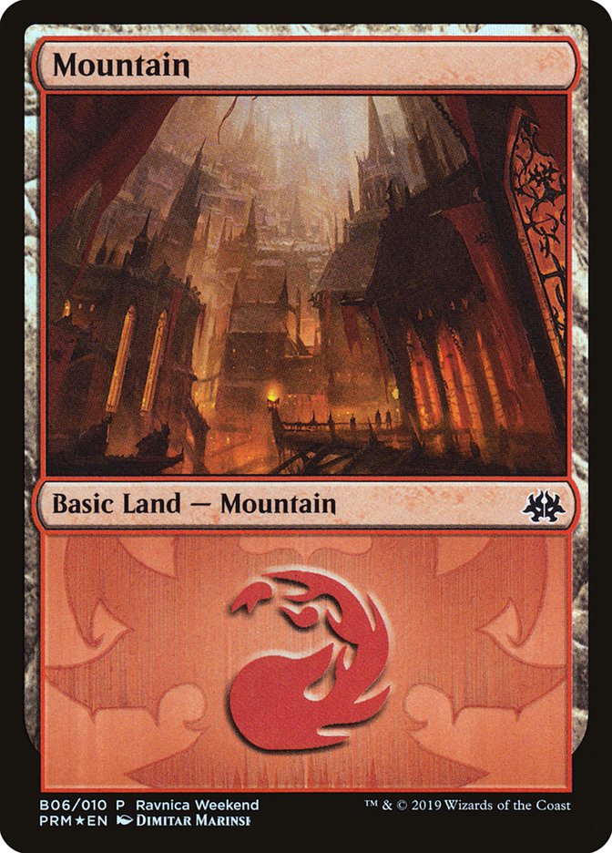 Mountain (B06) [Ravnica Allegiance Guild Kit] | Good Games Adelaide SA