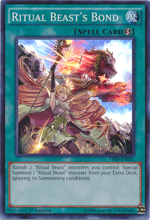 Ritual Beast's Bond [THSF-EN031] Super Rare | Good Games Adelaide SA