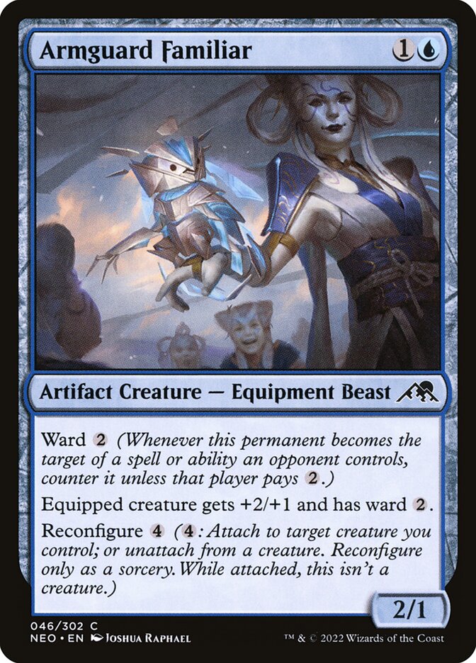Armguard Familiar 46 (Kamigawa: Neon Dynasty)  | Good Games Adelaide SA