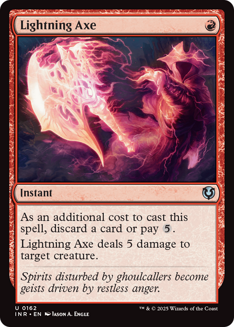 Lightning Axe [Innistrad Remastered] | Good Games Adelaide SA