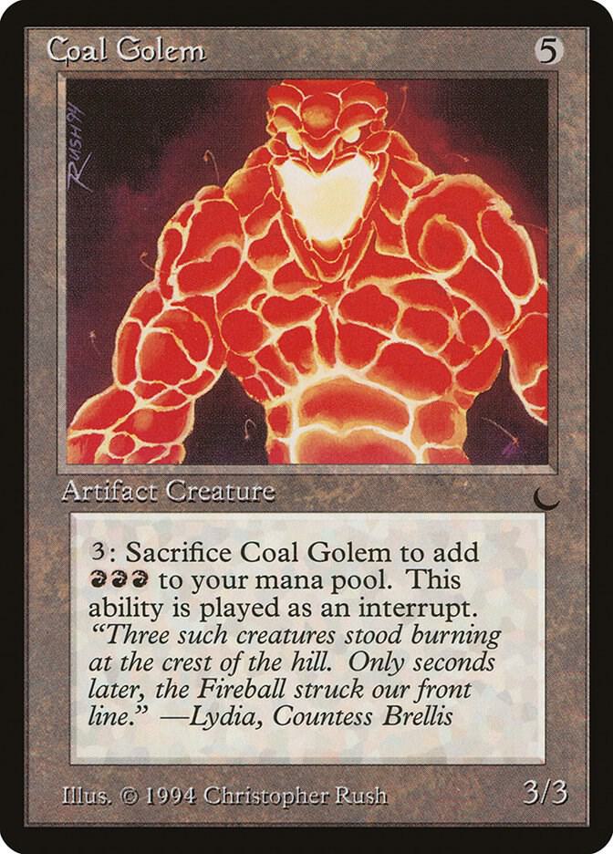 Coal Golem  (The Dark)  | Good Games Adelaide SA